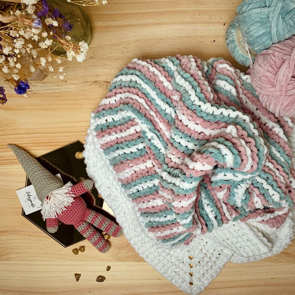 Patrones Mantas Para Bb Patrones Colcha Cuna Bebe Ganchillo Manta