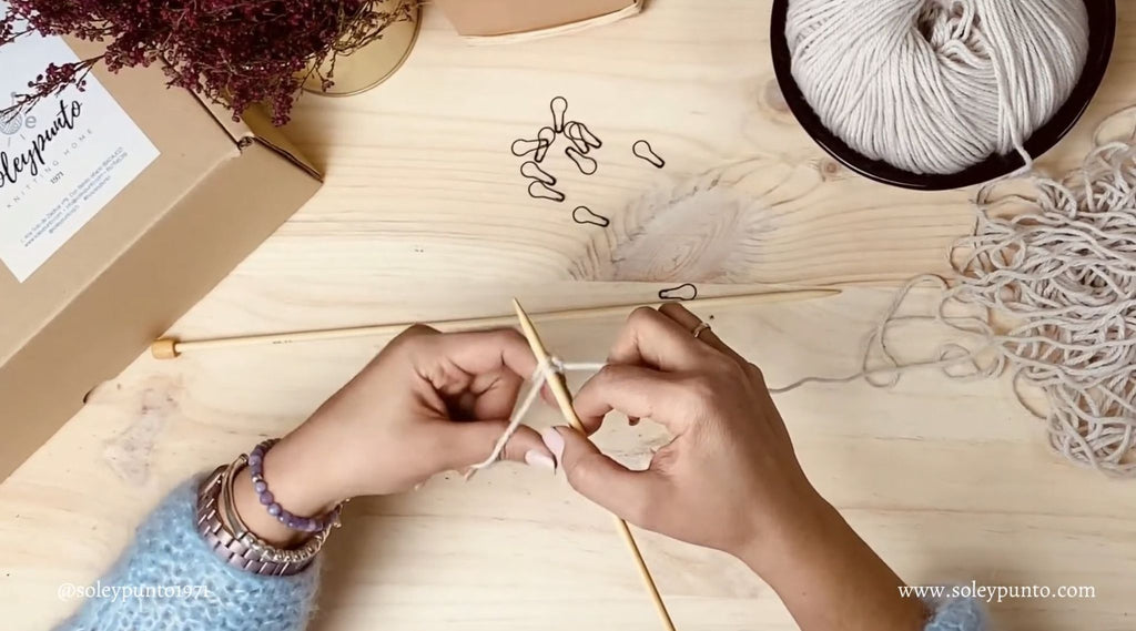 aprende a tejer punto y crochet con nuestros kits de soleypunto
